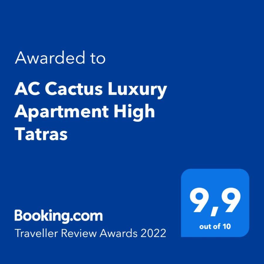 Tatrystay Cactus Luxury Apartments High Tatras 벨카 롬니차 외부 사진